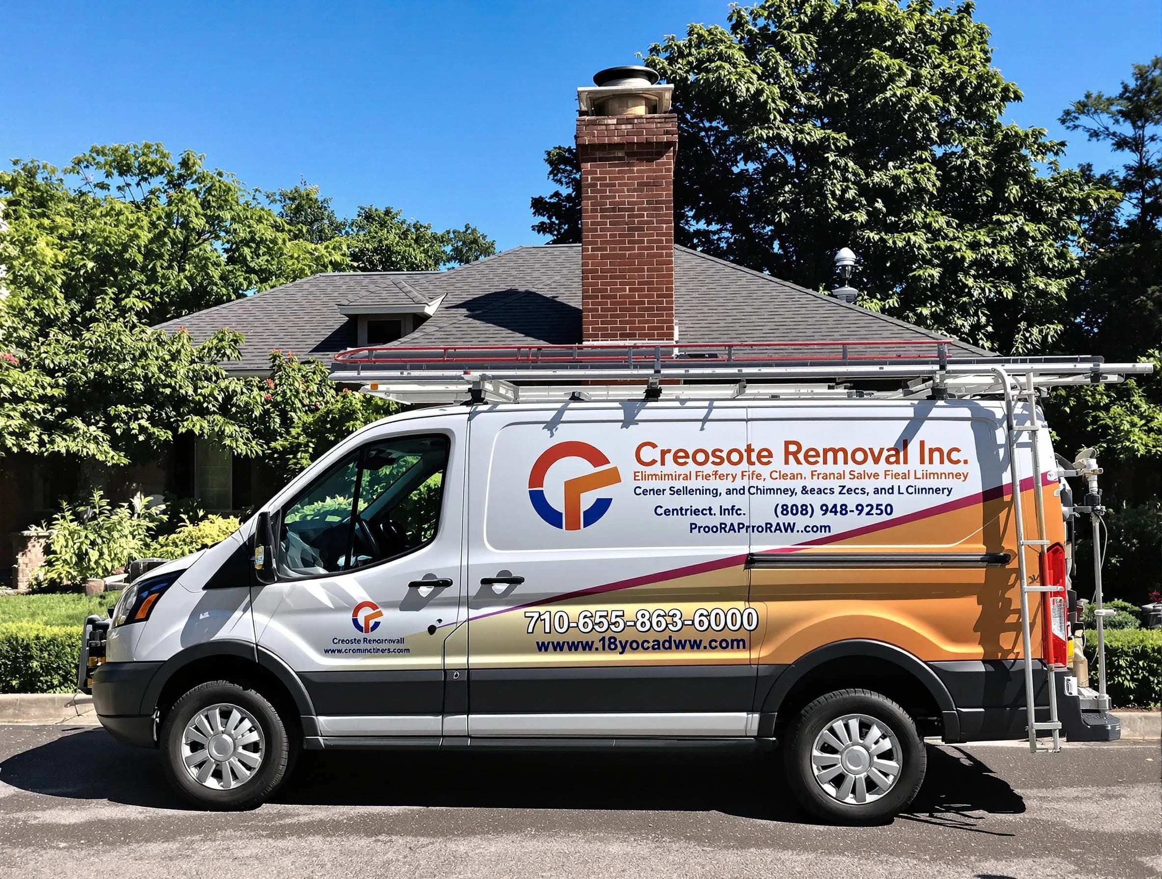 Taunton Chimney Sweep technician removing creosote safely in Taunton, MA