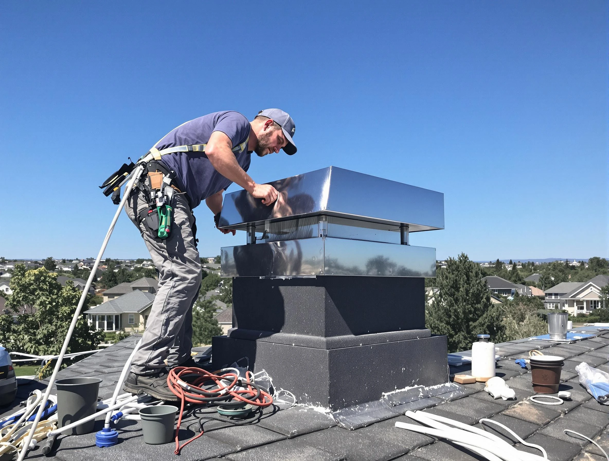 Chimney Cap Services in Taunton