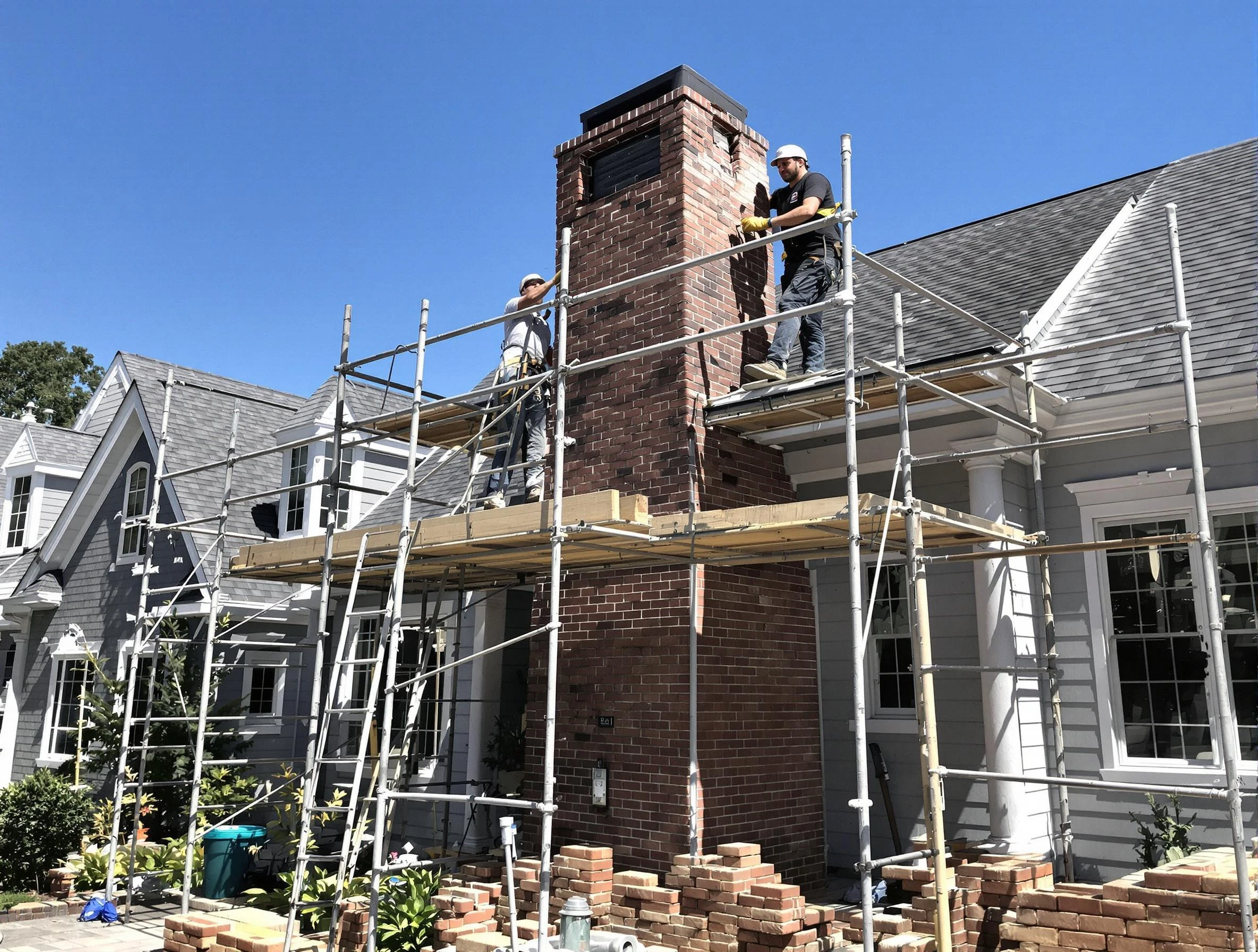 Chimney Rebuilding in Taunton